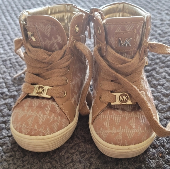 Michael Kors Toddler High Tops- EUC - Picture 3 of 8